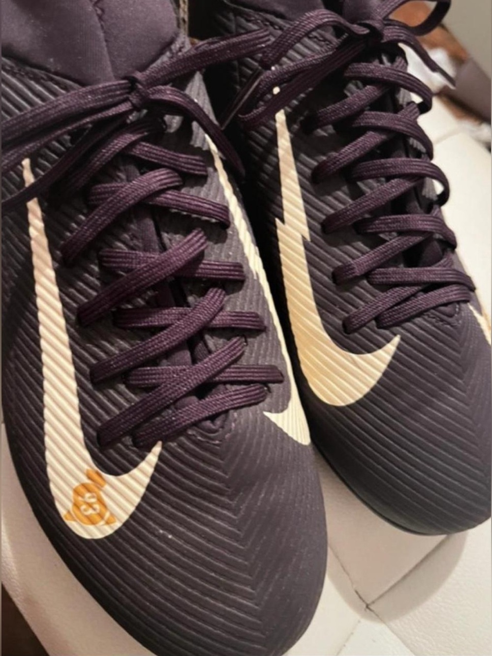 Kylian Mbappe FG for women, Soccer Cleats Size 5.5Y